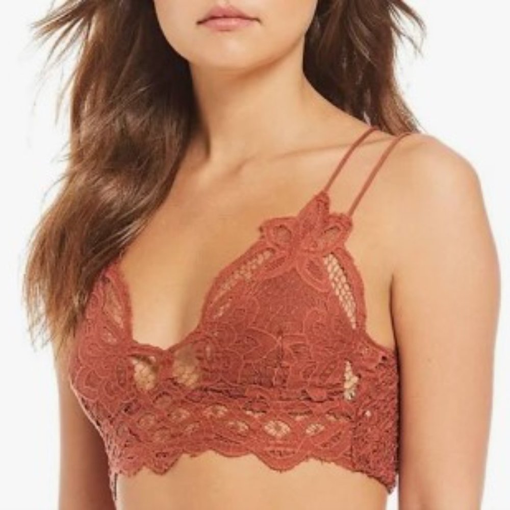 Free People Crochet Bralette Top
